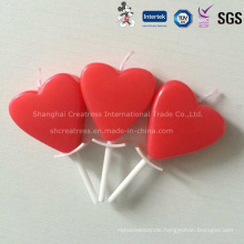China Wholesale Red Heart Shaped Candle